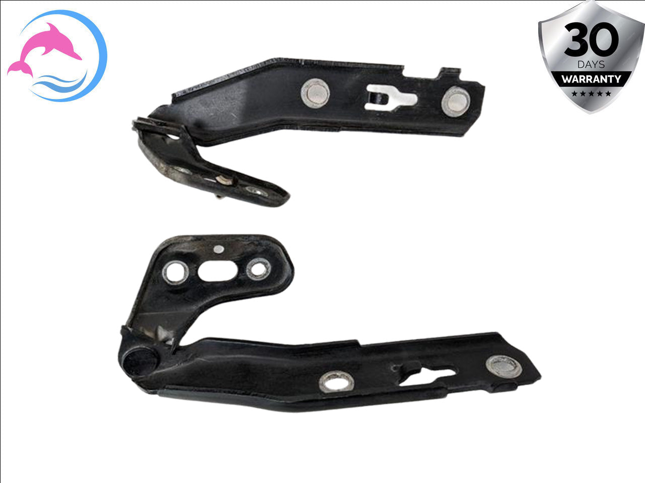 2004 - 2011 OEM AUDI A6 FRONT LEFT AND RIGHT SIDE HOOD BONNET HINGE SET