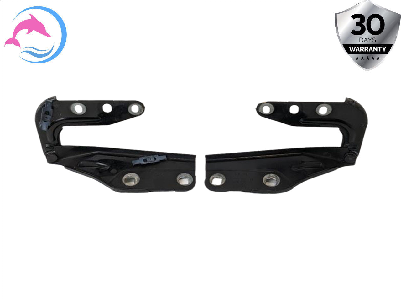2008 - 2010 OEM PORSCHE CAYENNE FRONT LEFT AND RIGHT SIDE HOOD HINGE SET