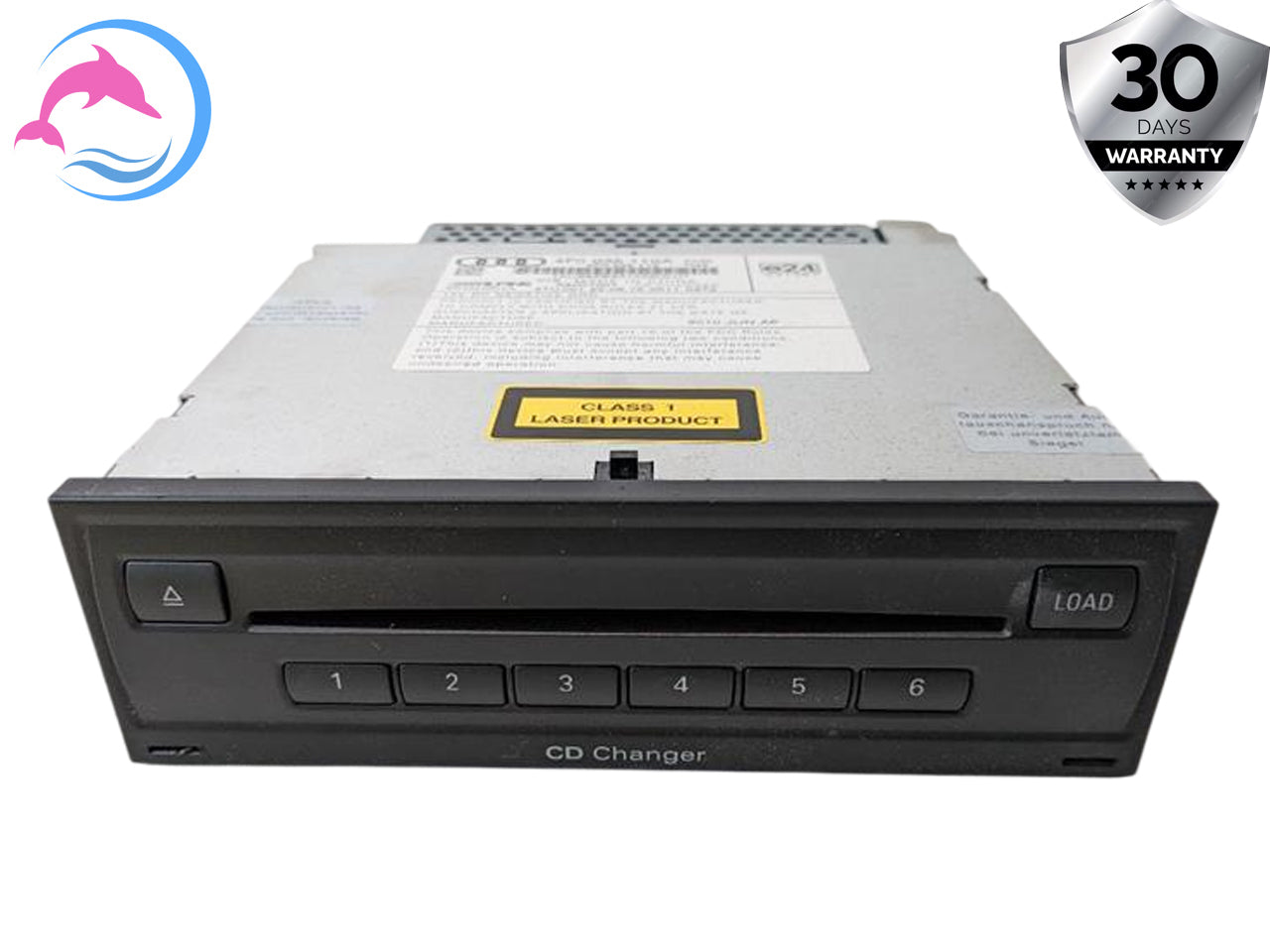 2004 - 2011 OEM AUDI A6 CD CHANGER RECEIVER PLAYER MODULE UNIT