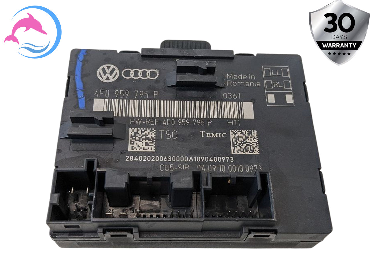 2004 - 2011 OEM AUDI A6 REAR SIDE DOOR WINDOW CONTROL MODULE