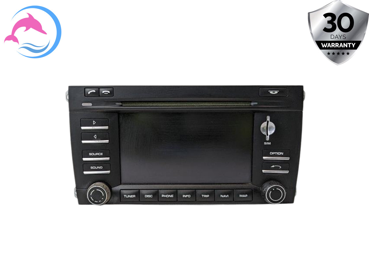 2008 - 2010 OEM PORSCHE CAYENNE NAVIGATION INFORMATION GPS DISPLAY SCREEN